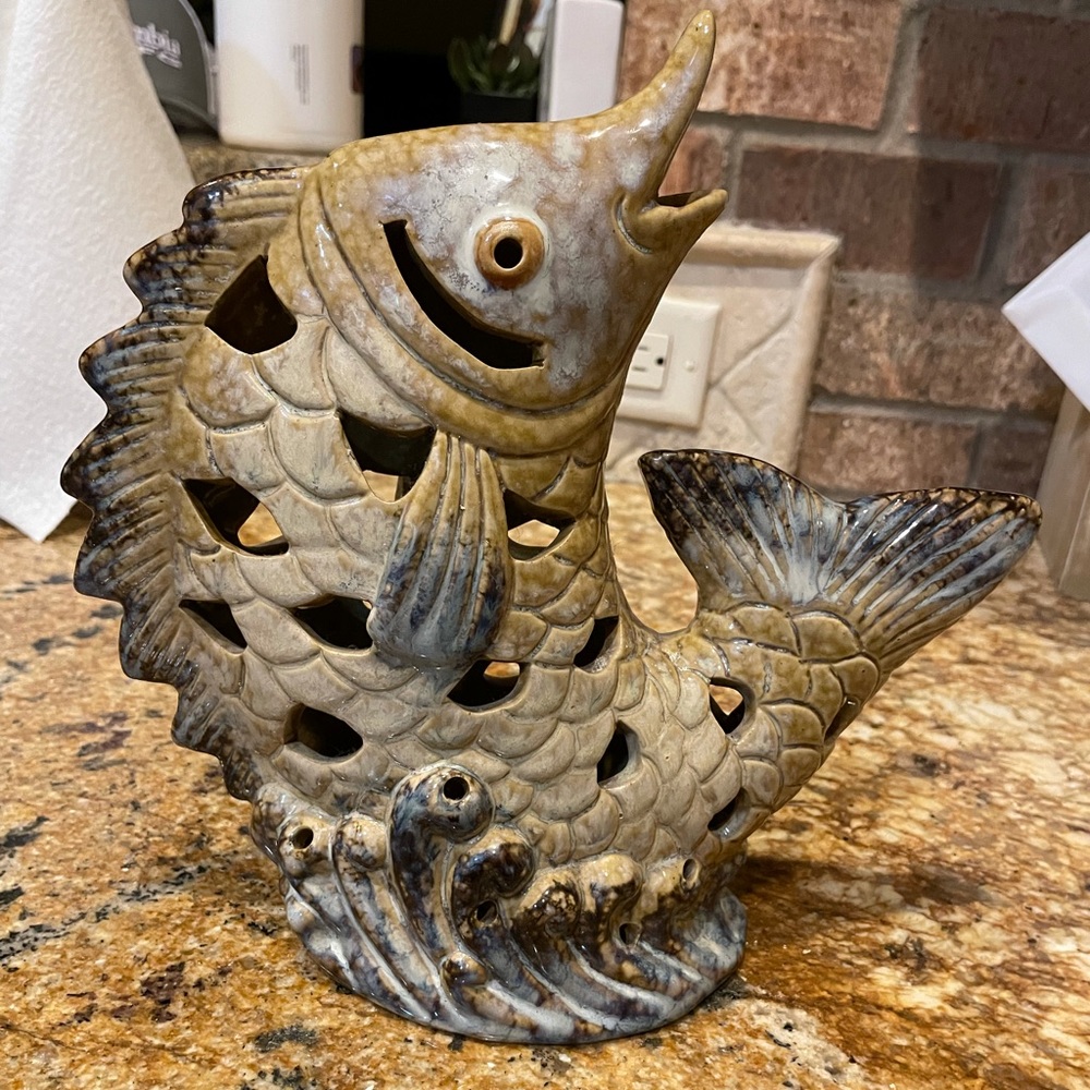 Decorative Swordfish Glass Figure